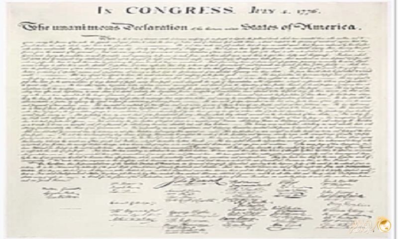 بحث شامل عن وثيقة إعلان الاستقلال الأمريكي 